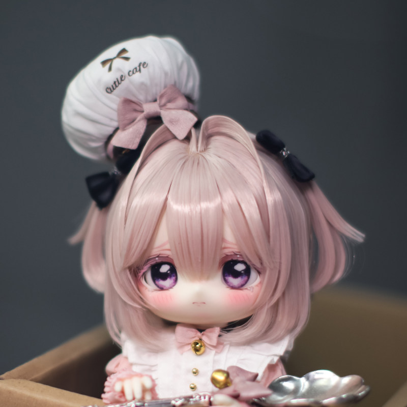 【DD23】Neko Cafe -Milky Taro Bear(Rasberry Choco) FULL SET